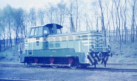 Polska manewrowa lokomotywa spalinowa SM31-001 (późniejsze oznaczenie SM32; Fablok 401Da)...